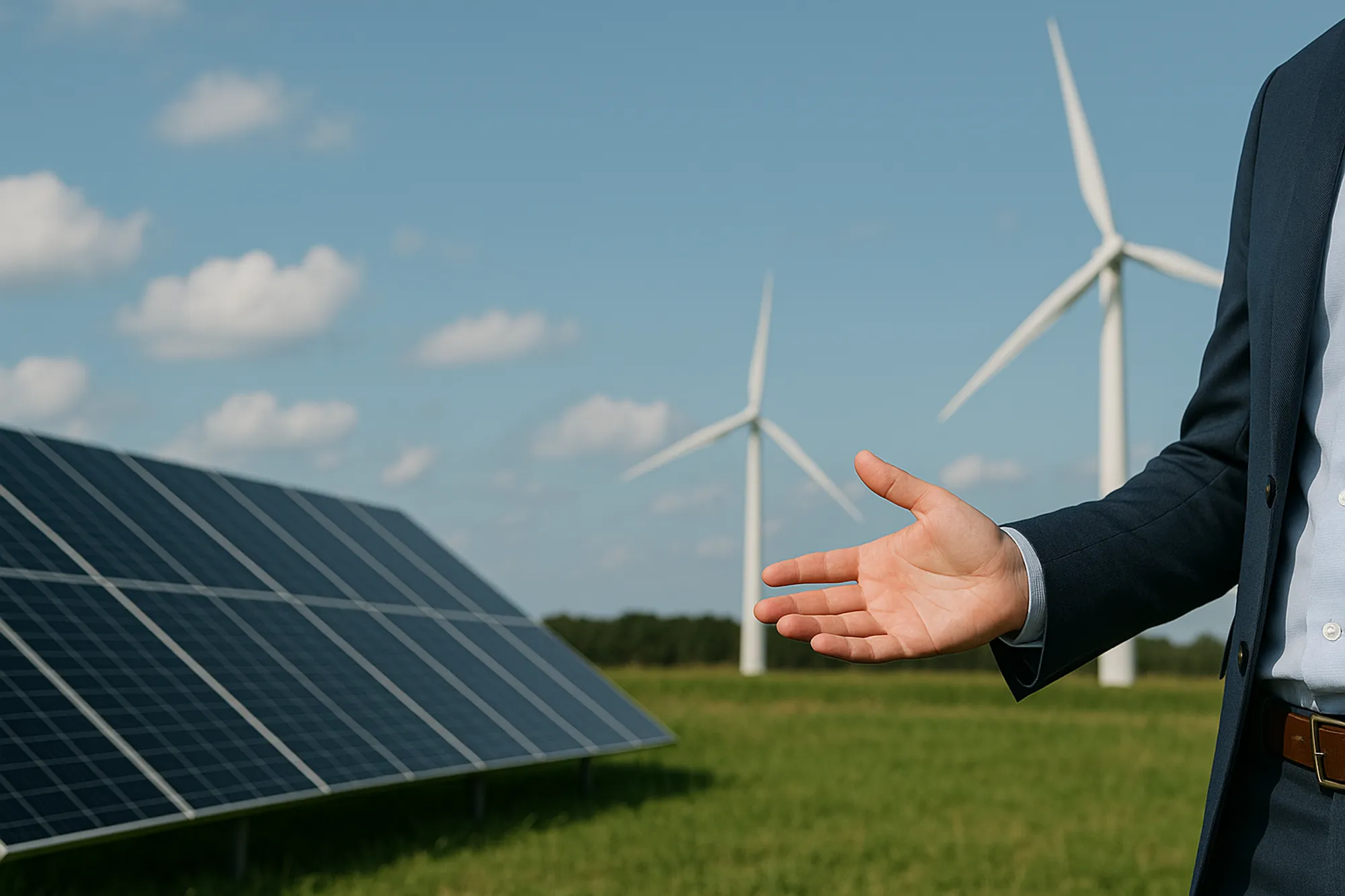 Grüne Energie als Wettbewerbsvorteil